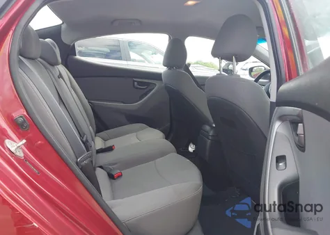 2014 Hyundai Elantra Se from USA, damaged, VIN 5NPDH4AE8EH480763